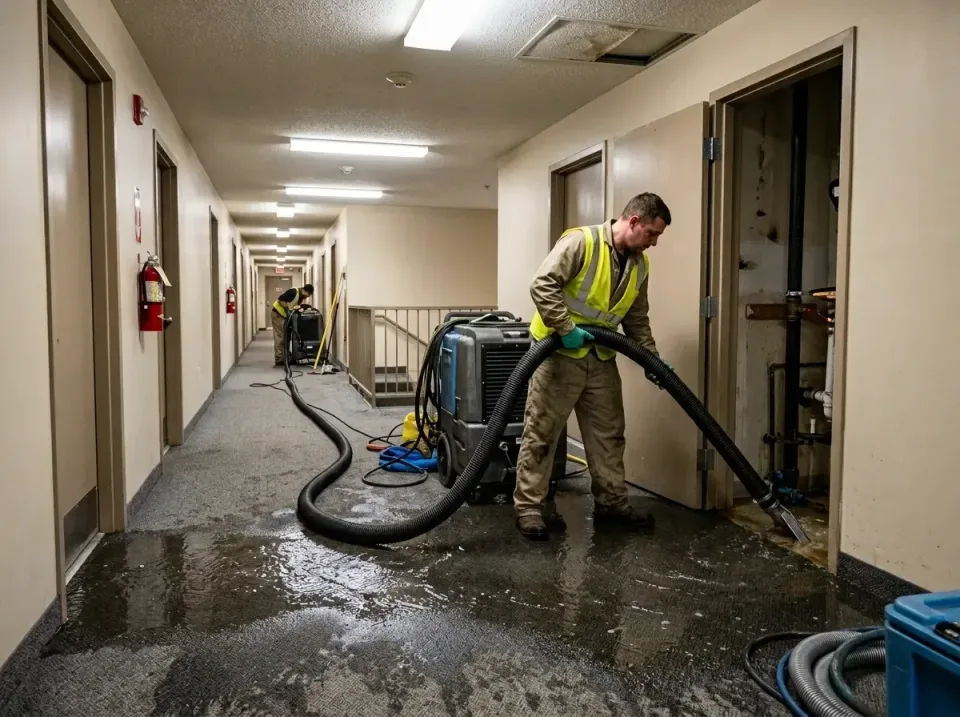 multi-unit-apartment-hallway-f-005 — frequently asked questions, Emergency Burst Pipe Water Extraction & Removal in Olney, MD